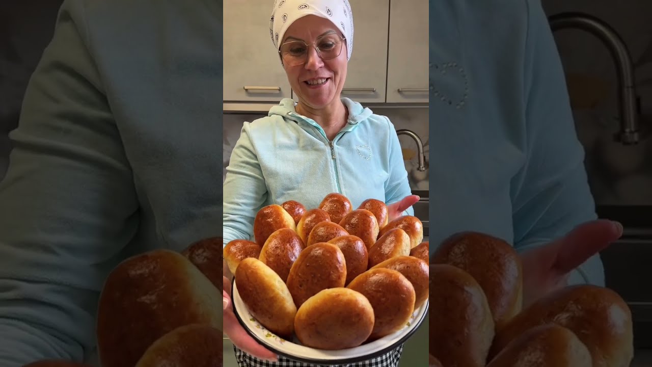 Пуховые Пирожки в Духовке (не жирные)