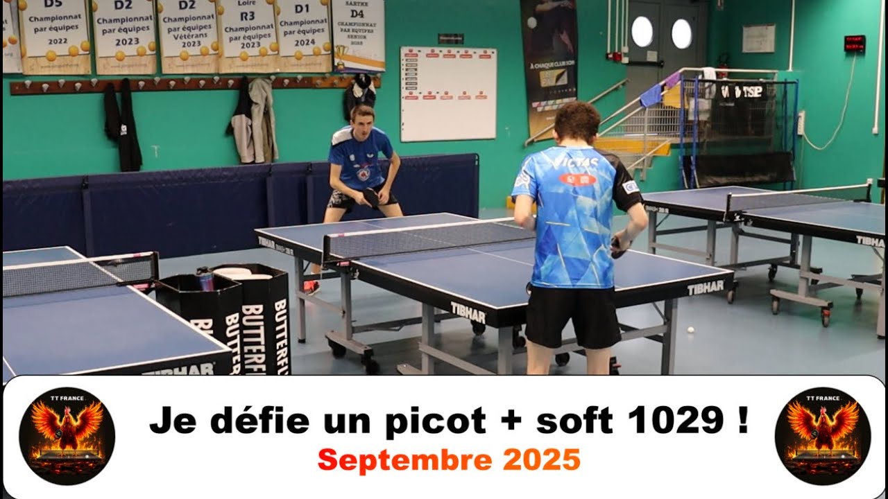 Je défie un picot + soft 1029 !! 🏓
