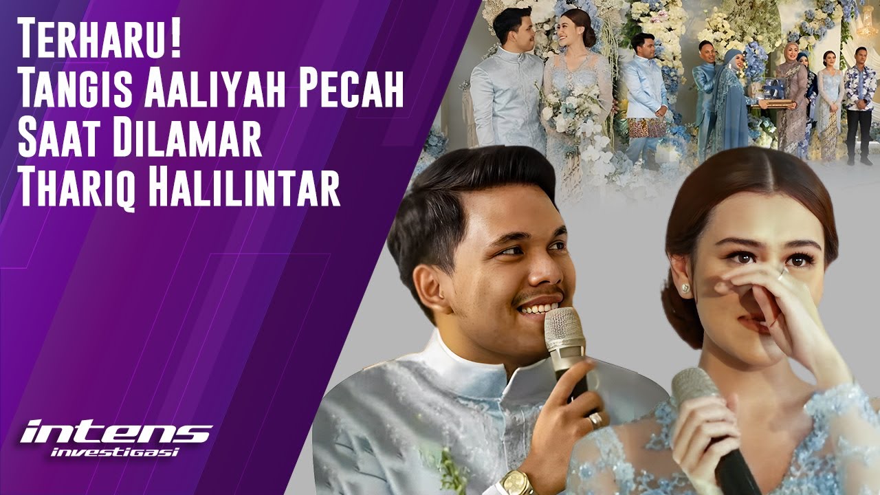 Tangis Aaliyah Pecah Saat  Dilamar Thariq Halilintar | Intens Investigasi | Eps  3929