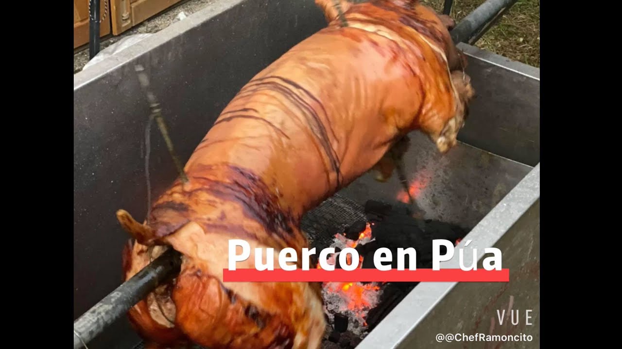 Puerco asado en Púa