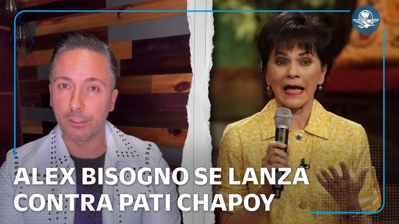 “Párele o hablo yo”: Alex Bisogno explota contra Pati Chapoy
