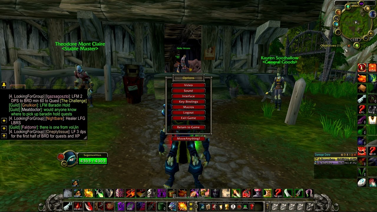 EPoch Rogue settings for Kui nameplates and weak aura