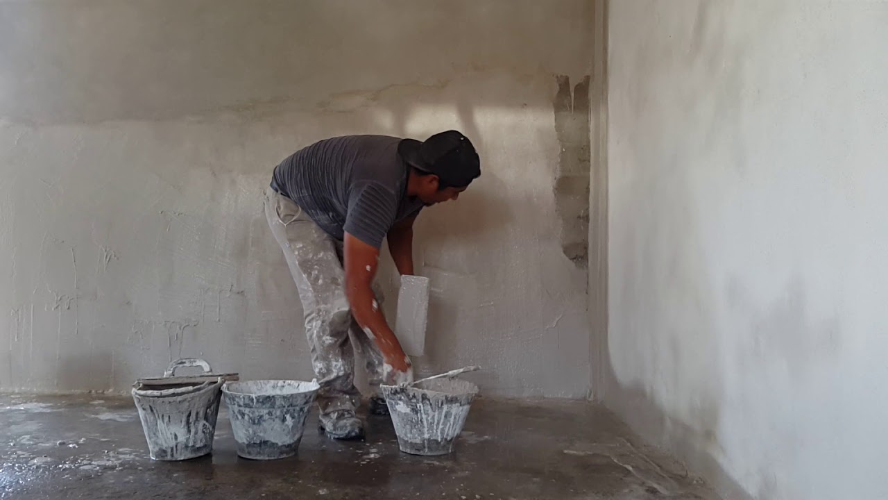 Como hacer revoque fino