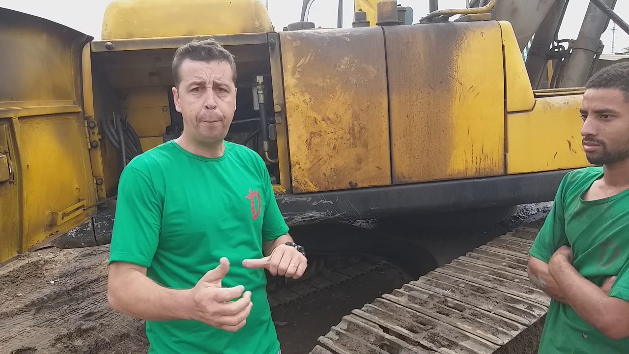 Volvo EC210 (Defeito Não movimenta Joysticks)