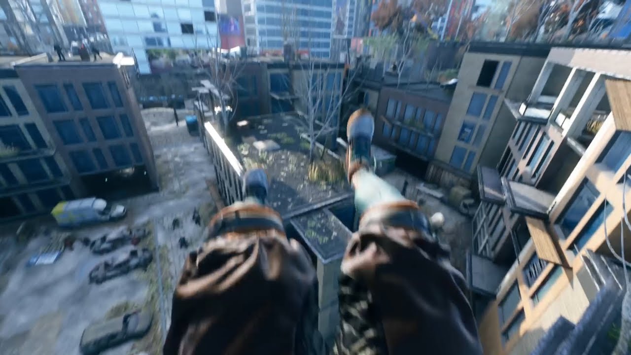 A morning walk and some parkour | Dying Light 2 Parkour Gameplay 