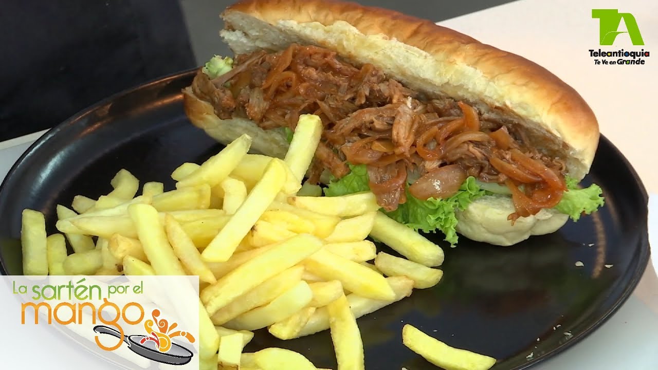 La Sartén por el Mango, Sanduche Pulled Pork - Teleantioquia