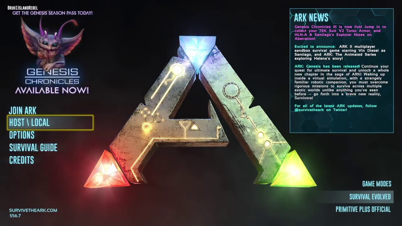 Playing Ark with friends