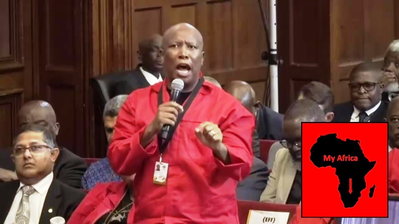 Chaos And Drama SONA 23 - Julius Malema And EFF vs Ramaphosa - EFF Removed From Parliament...Again