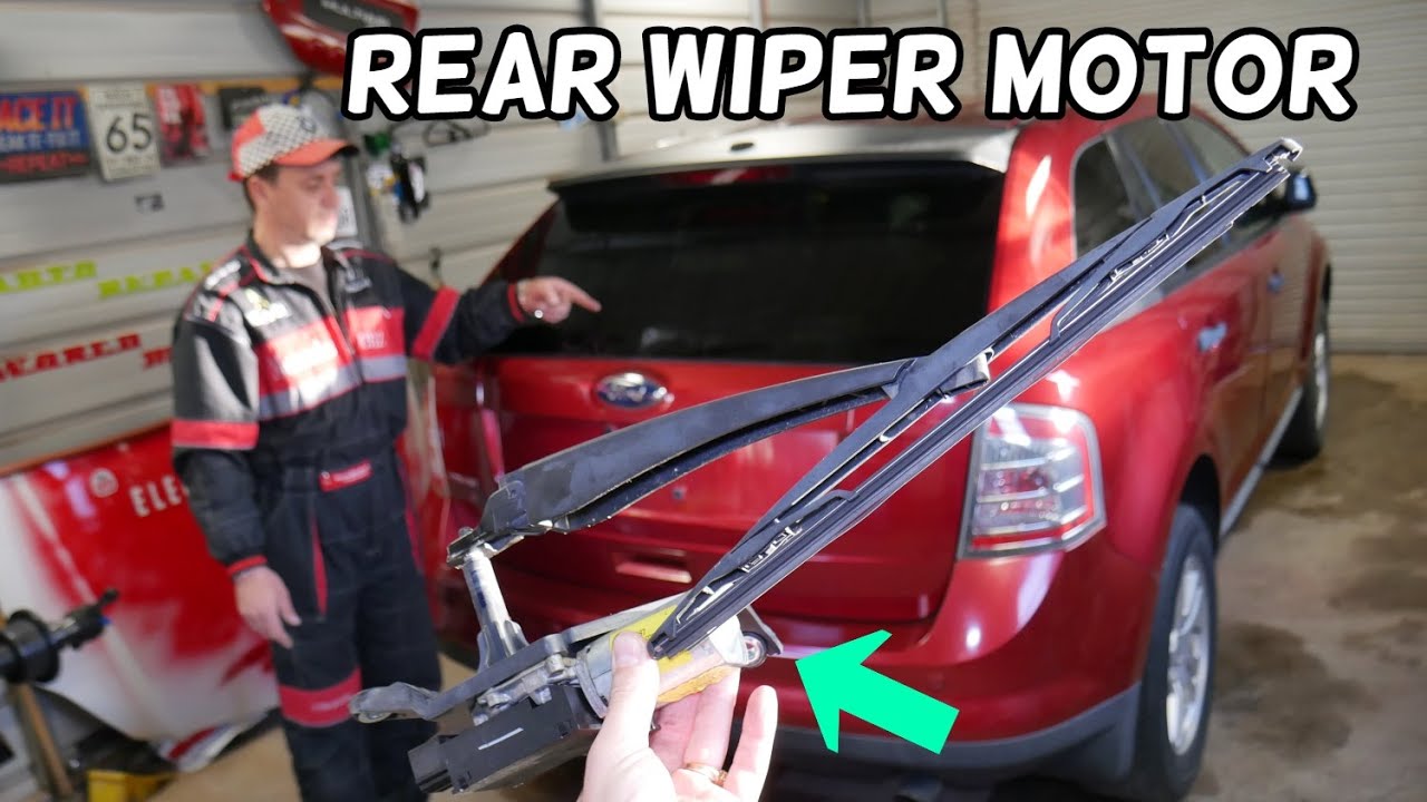 REAR WIPER MOTOR REPLACEMENT REMOVAL FORD EDGE, LINCOLN MKX
