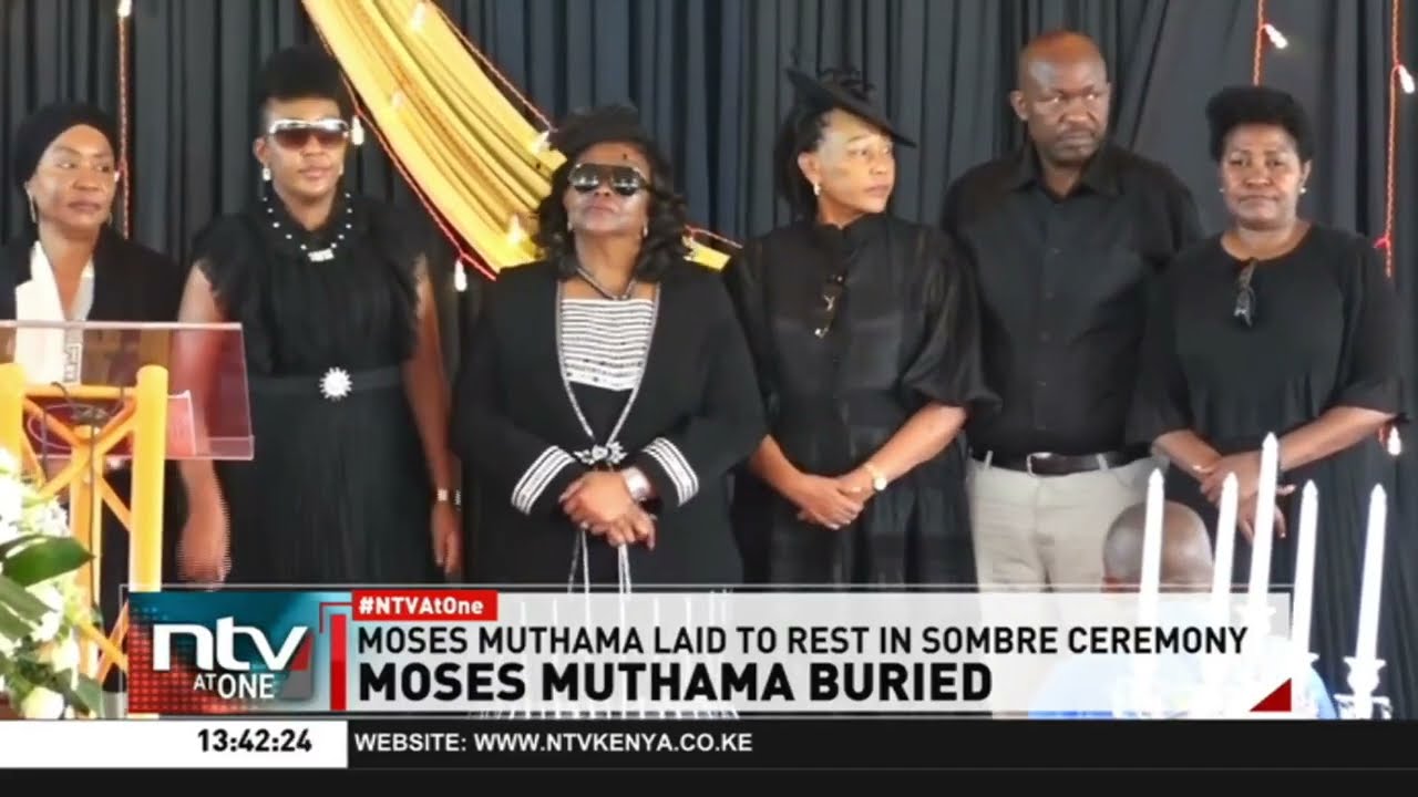 Moses Muthama’s funeral marked by political restraint from attending leaders