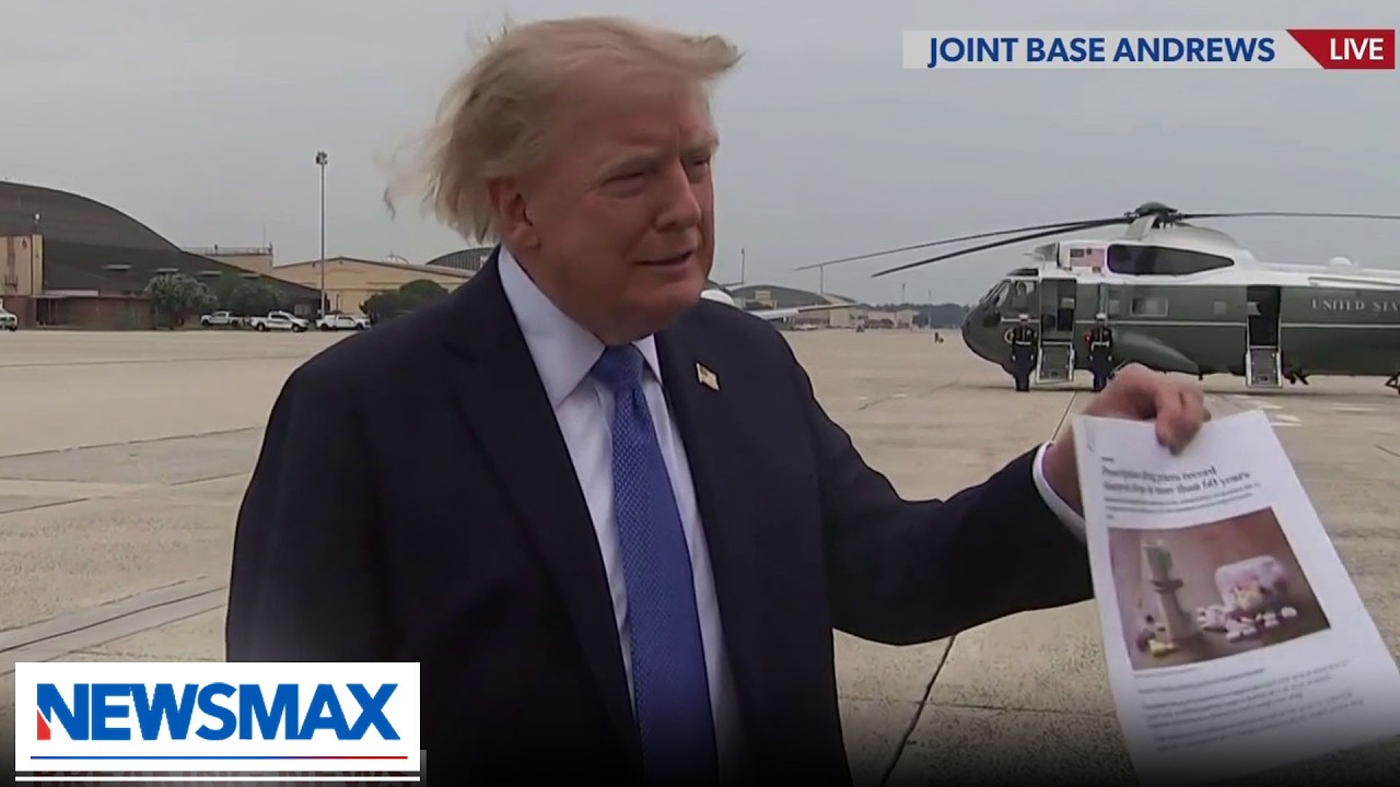 TRUMP: Prescription drug prices are down tremendously