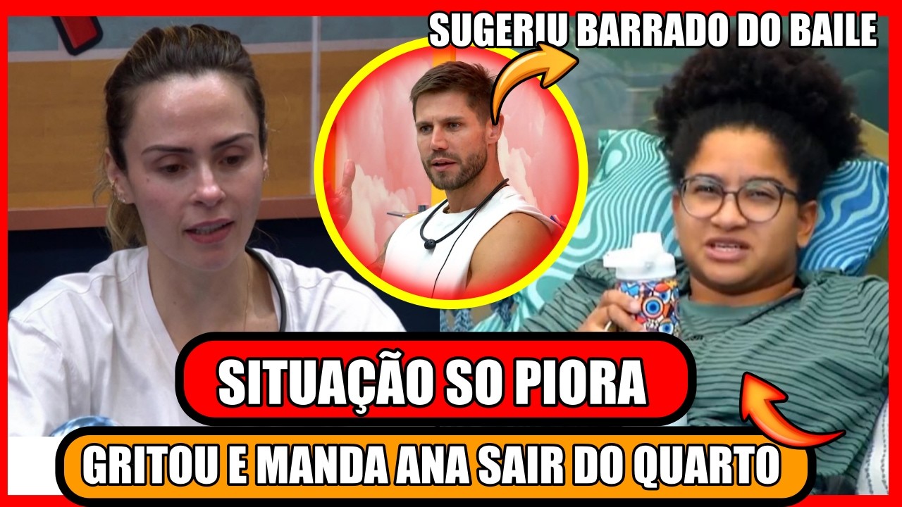 🔥FALSIDADE COM ANA PAULA; SAMIRA EXTRESSA COM BARRADO DO BAILE; MILENA E ANA AFASTADAS ; BBB26