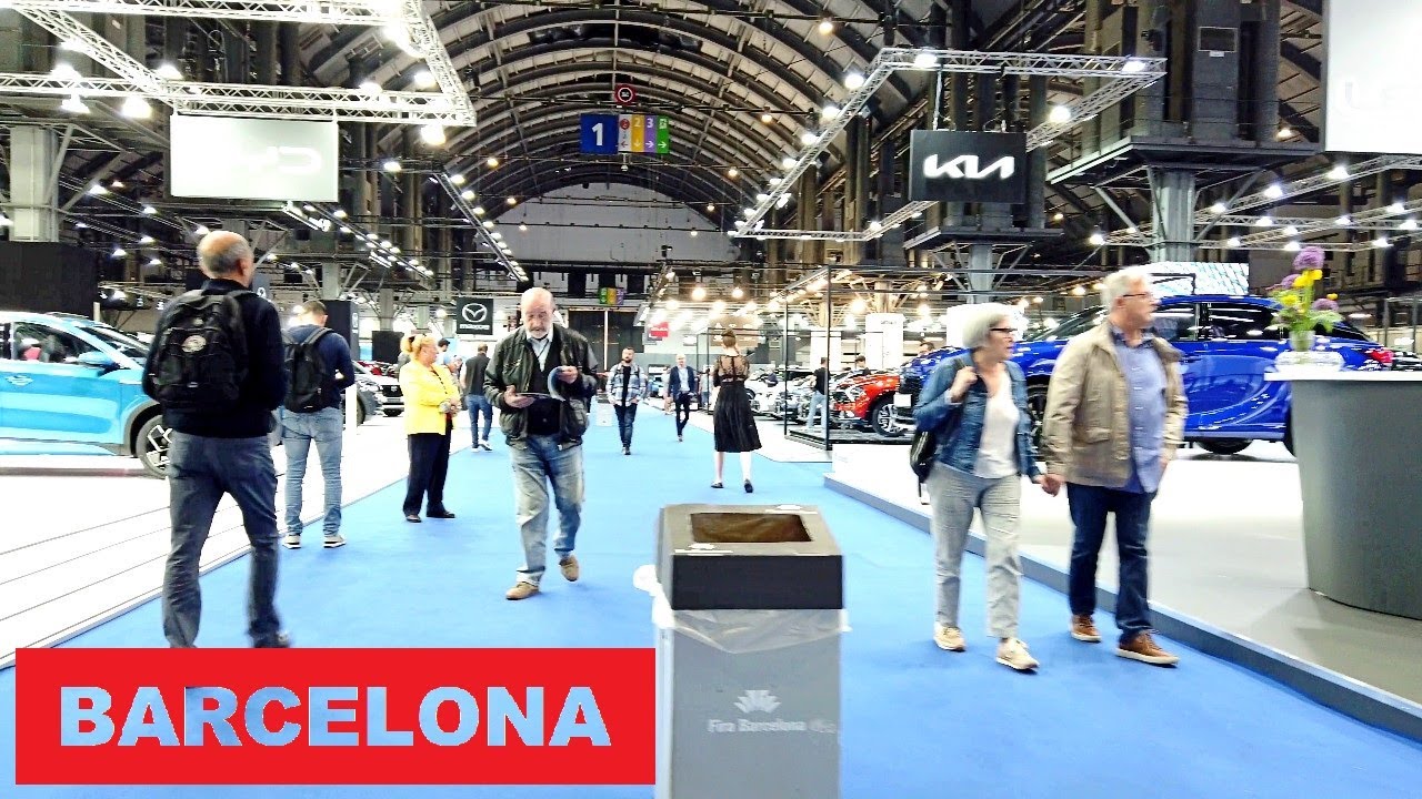 🚗 Salon del Automovil Barcelona 2023 Spain Trip 4K
