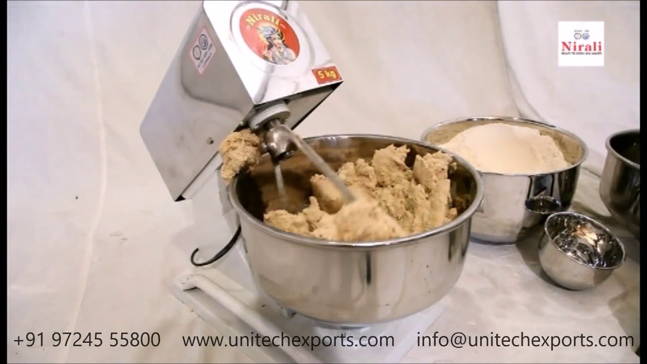 NIRALI Compact 5 Kg. Atta Maker, Flour Mixer or Atta Kneader Machine (AM005) (+91-909 505 909 1)