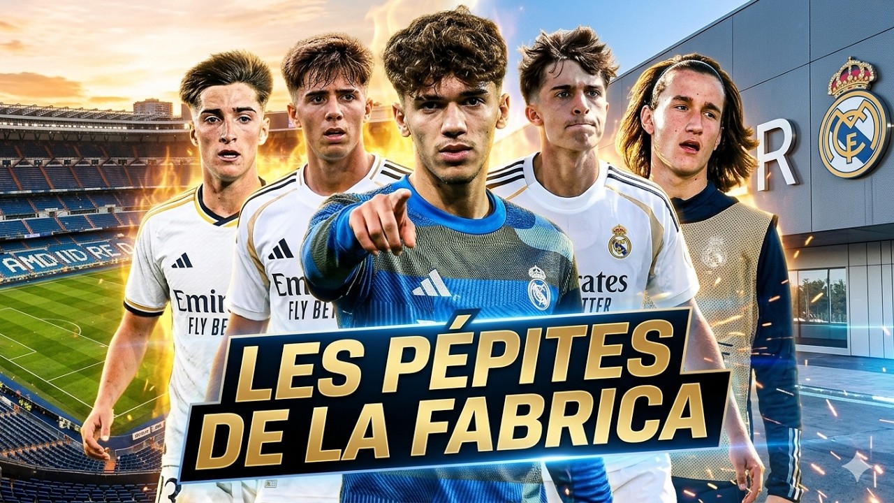 🔥Les Jeunes Talents de la Fabrica du Real Madrid
