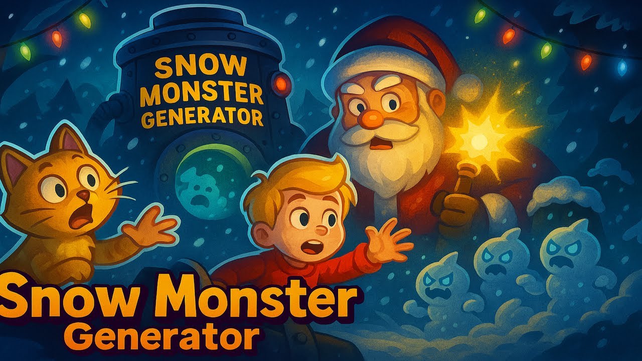 Roger and Fendi : Christmas Snow Monster Generator ☃️❄️