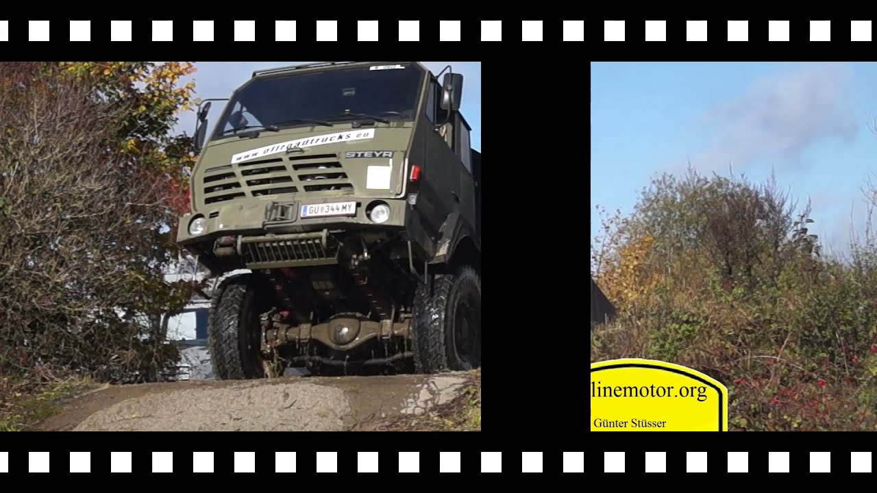 Steyr 1291 320 P43M 4x4 Allrad LKW gesehen auf der Abenteuer & Allrad Bad Kissingen