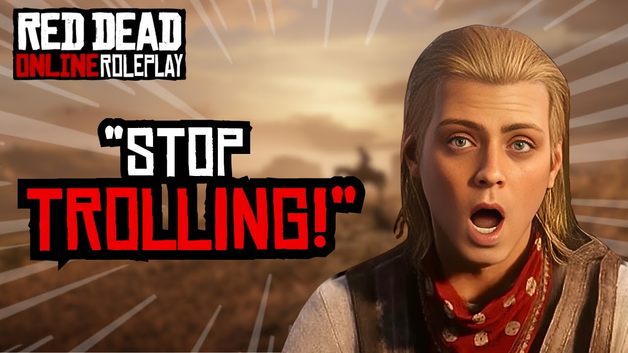Выводит из себя кричащих игроков в ролевую игру Red Dead!