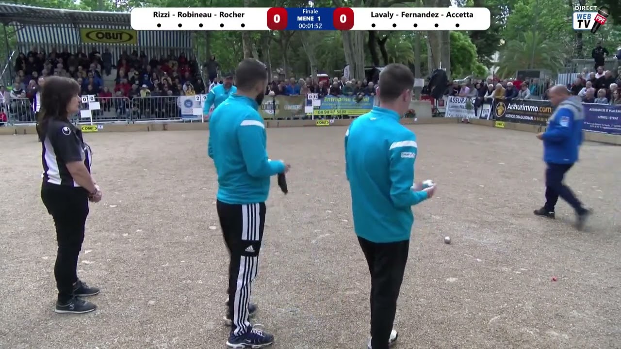 PPF Tour 2023 Draguignan Finale Equipe ROCHER contre équipe FERNANDEZ