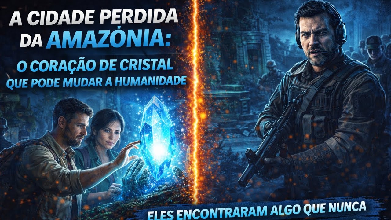 A Cidade Perdida da Amazônia: O Coração de Cristal Que Pode Mudar a Humanidade