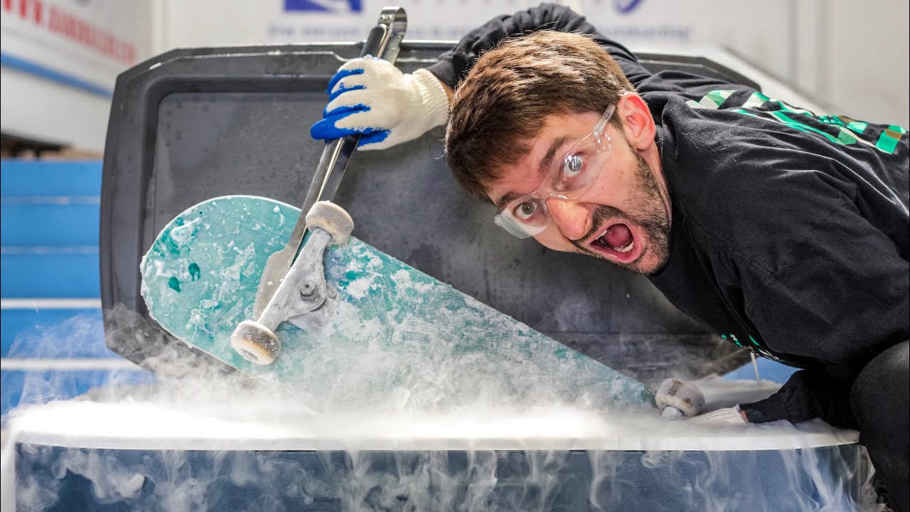 24 HOURS IN DRY ICE!