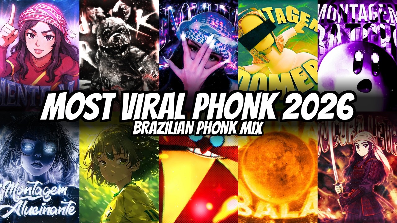 TOP 10 VIRAL PHONK/FUNK 2026 🔥 BRAZILIAN PHONK MIX
