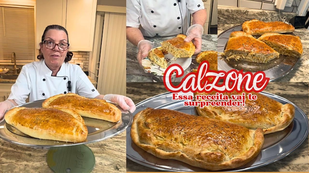Calzone de Frango com Queijo 