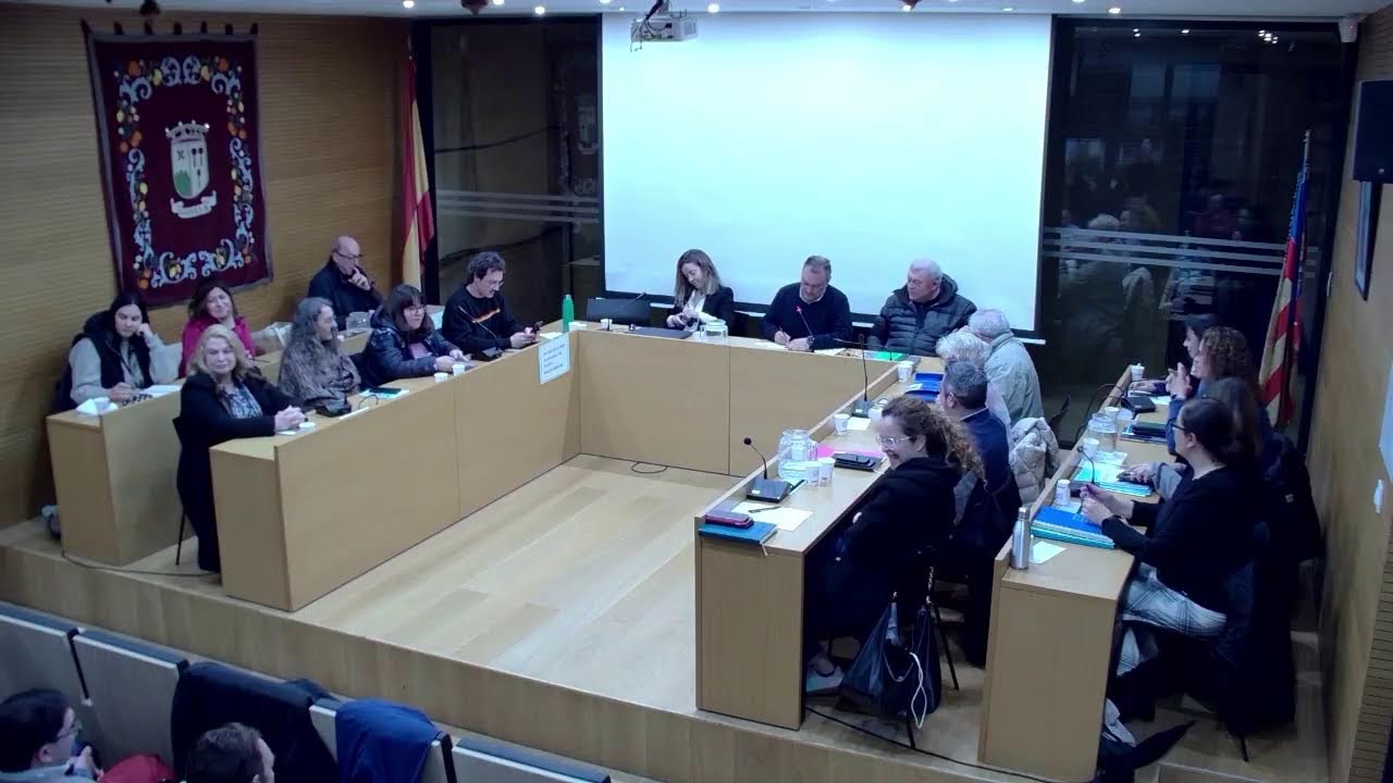 Pleno ordinario 29 de enero de 2026/Ple ordinari 29 de gener de 2026