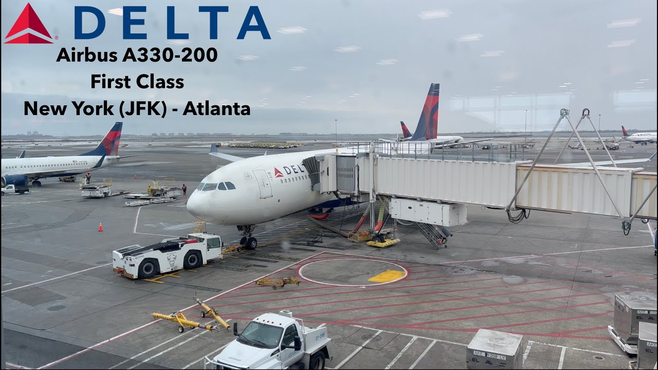 [4K] TRIP REPORT | Delta Air Lines (First Class) | Airbus A330-200 | New York (JFK) - Atlanta (ATL)