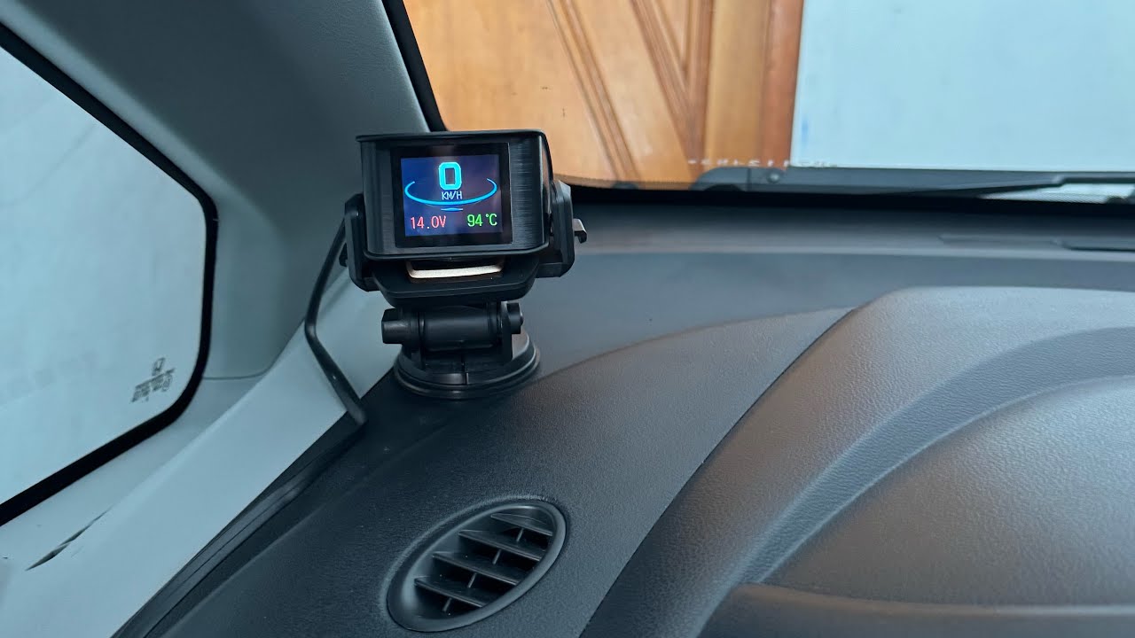 Coloquei medido de temperatura no Honda fit