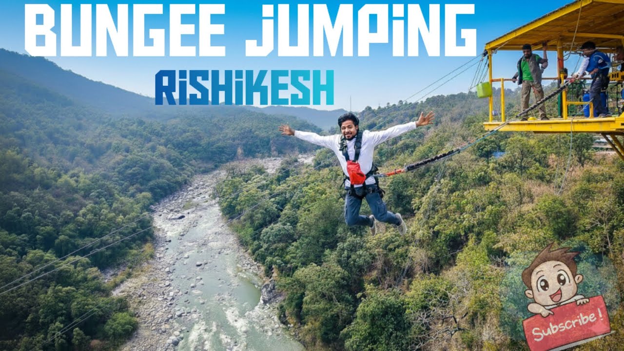 Rishikesh Bungee Jumping 😱 | 83m India’s Highest Jump Experience 🇮🇳 My First Bungee Jump 😱 #bungee