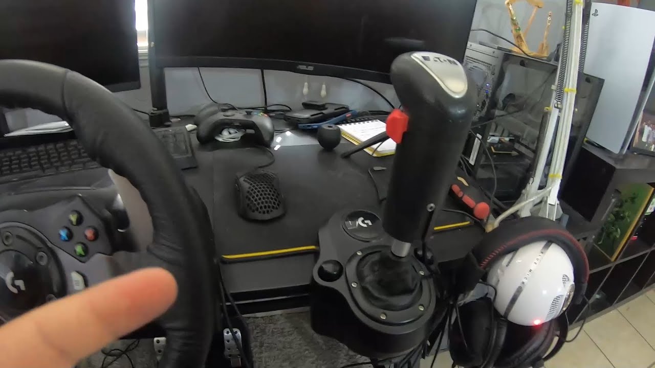 TENGO DE NUEVO MI VOLANTE LOGITECH G920 + PALANCA EATON FULLER DE 18 SPD PARA EL ATS!!!