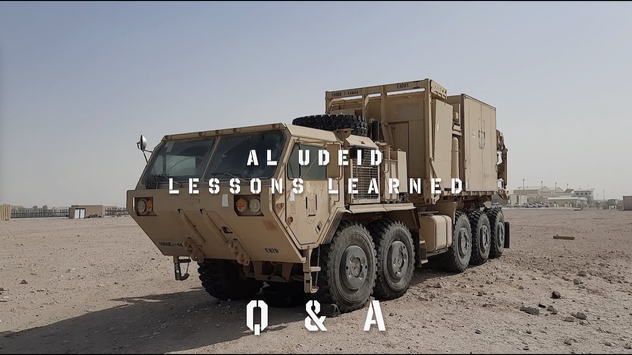 Al Udeid Lessons Learned Q&A