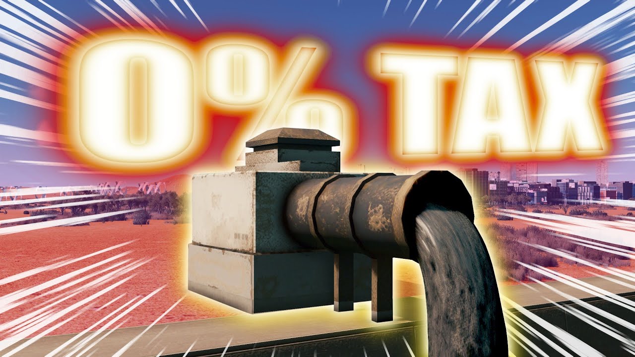 ¿ES POSIBLE VIVIR SIN IMPUESTOS? en Cities Skylines - 0% TAX Challenge