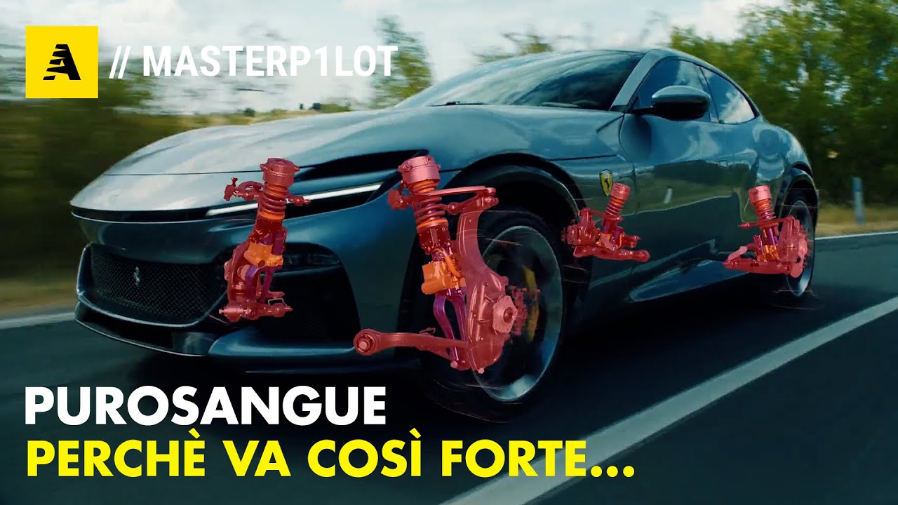 Perché la Ferrari Purosangue va COSÌ forte | Ammortizzatori attivi Multimatic