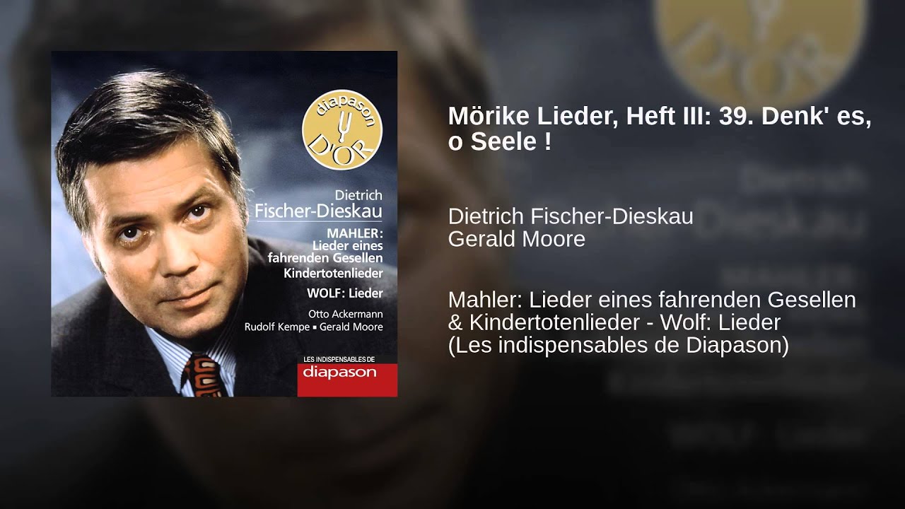 Mörike Lieder, Heft III: 39. Denk' es, o Seele !