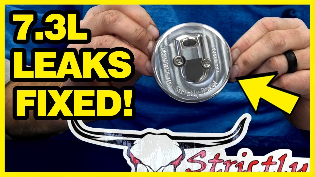 Fixing MOST Common Leak On 7.3L Powerstroke w/ This Simple Device | Strictly Diesel Dipstick Adapter