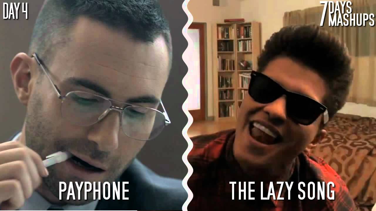 Payphone vs. The Lazy Song (7 Days / 7 Mashups - Day 4)