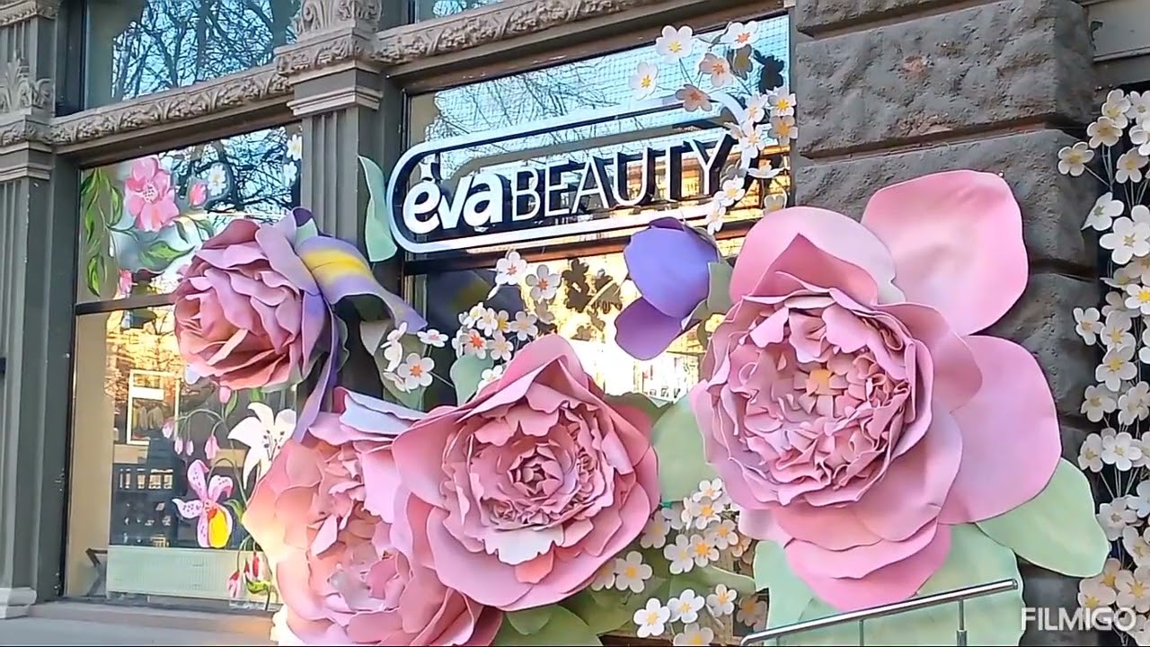 Город Днепр в первый день весны💐🌸🌷 1 марта 2026г. Прогулка по проспекту