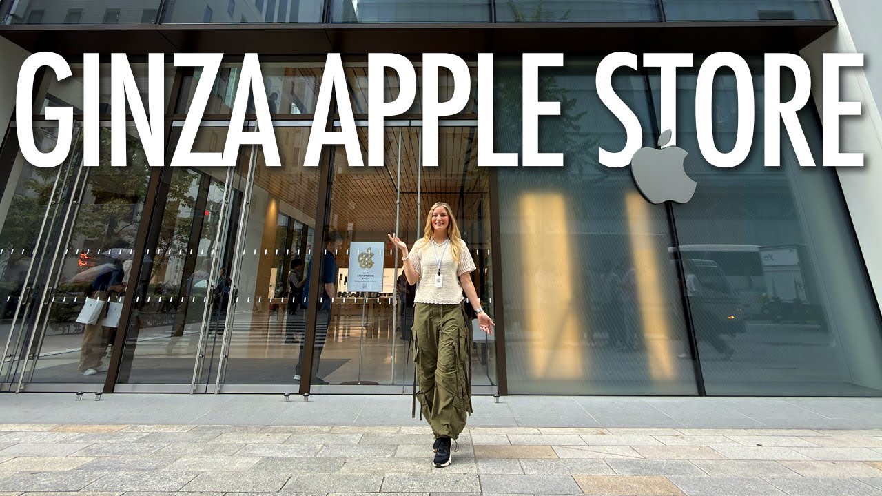 Совершенно новый магазин Apple Store 🇯🇵 Гинза, Япония!