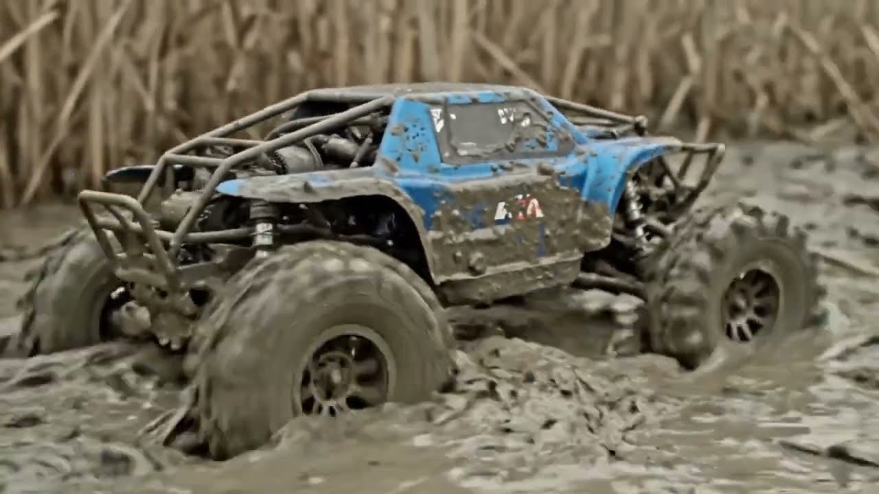 2WD RC Buggy vs Extreme Mud 😱 | Rear-Wheel Drive Struggle Challenge