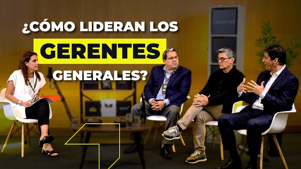 4 Gerentes Generales dialogan sobre liderazgo, sin filtros / Gurú HI Summit