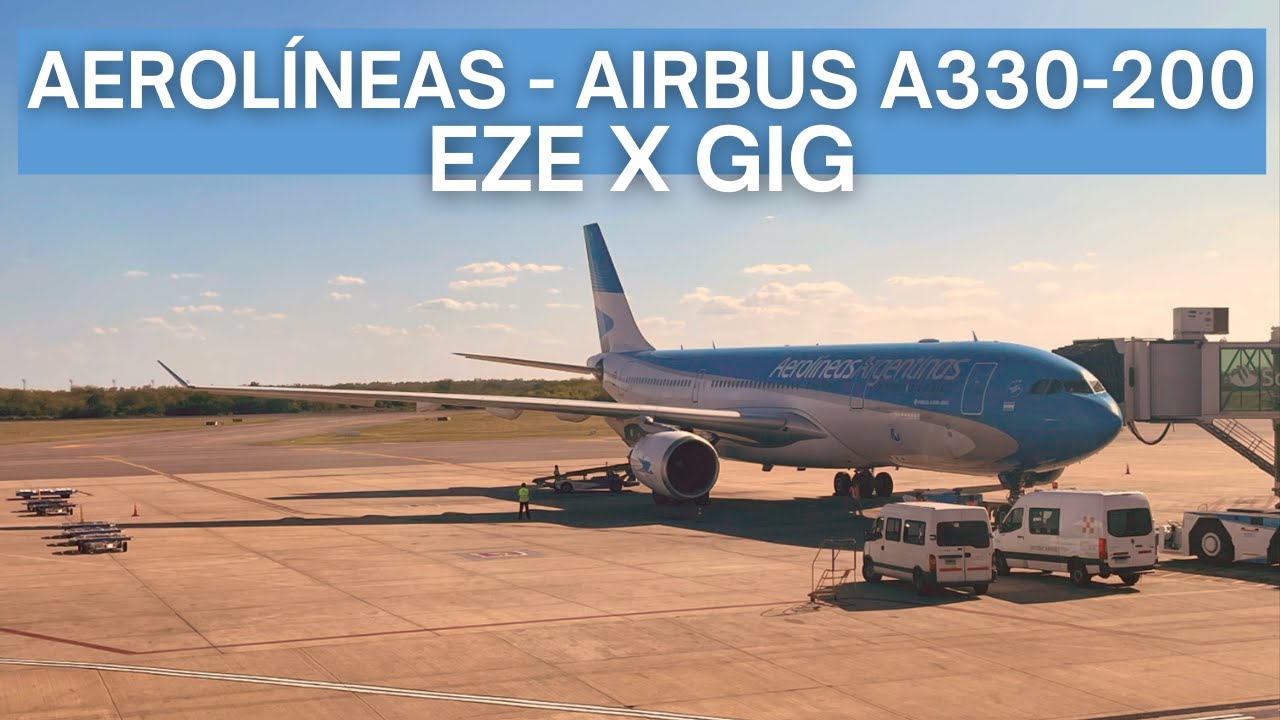 TRIP REPORT | Aerolíneas Argentinas - Airbus A330-200 - Buenos Aires (EZE) to Rio (GIG) | Economy