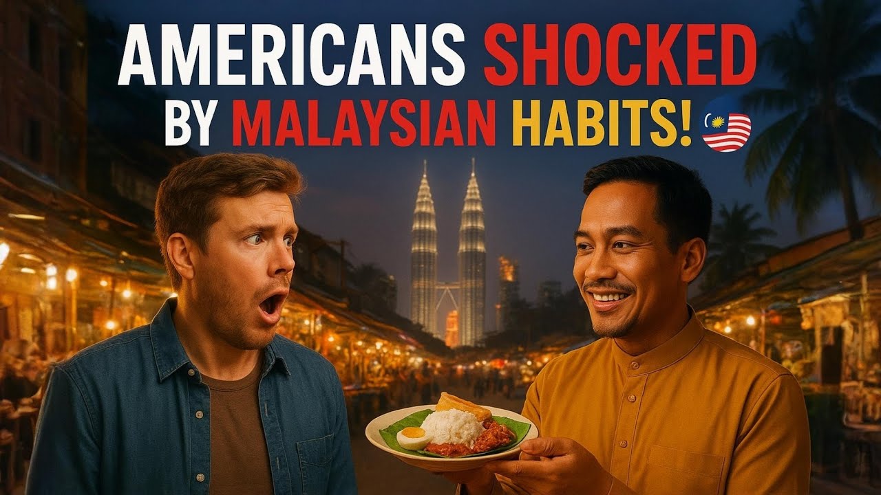 Американцы шокированы этими удивительными малайзийскими привычками!