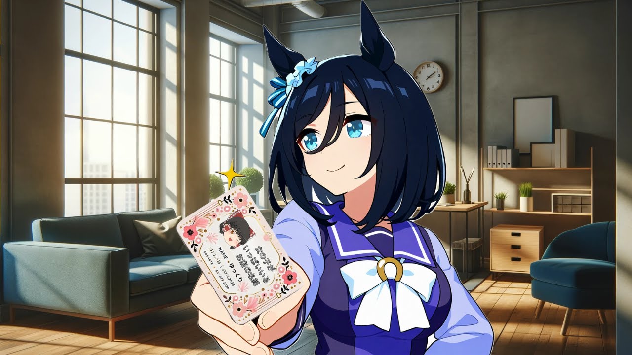 【ウマ娘SS】エイシンフラッシュが夜のお店の名刺を見つけた