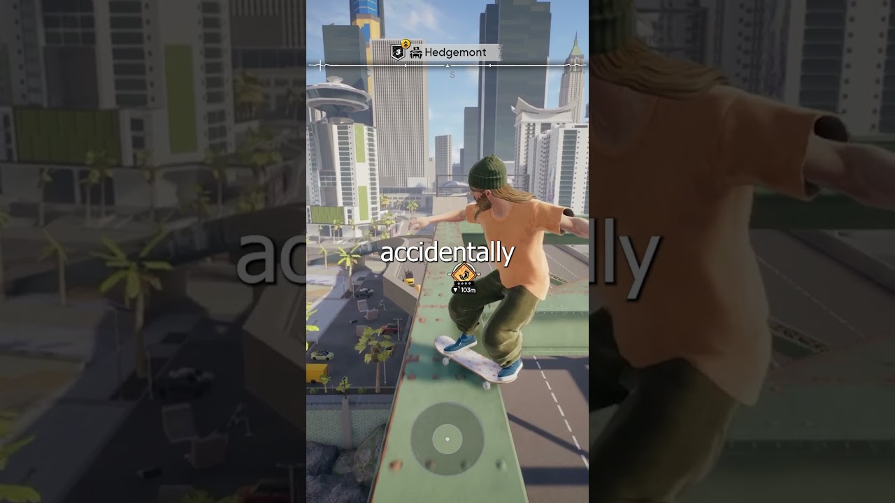 Я превратил мост в самодельную рампу для трюков в Skate 4