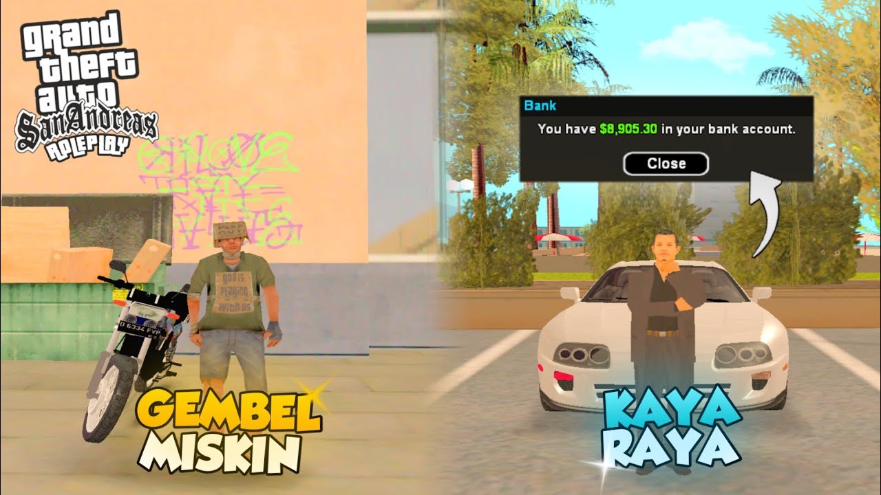 CARA CEPAT KAYA DENGAN MUDAH UNTUK WARGA BARU !! - GTA SAMP ROLEPLAY