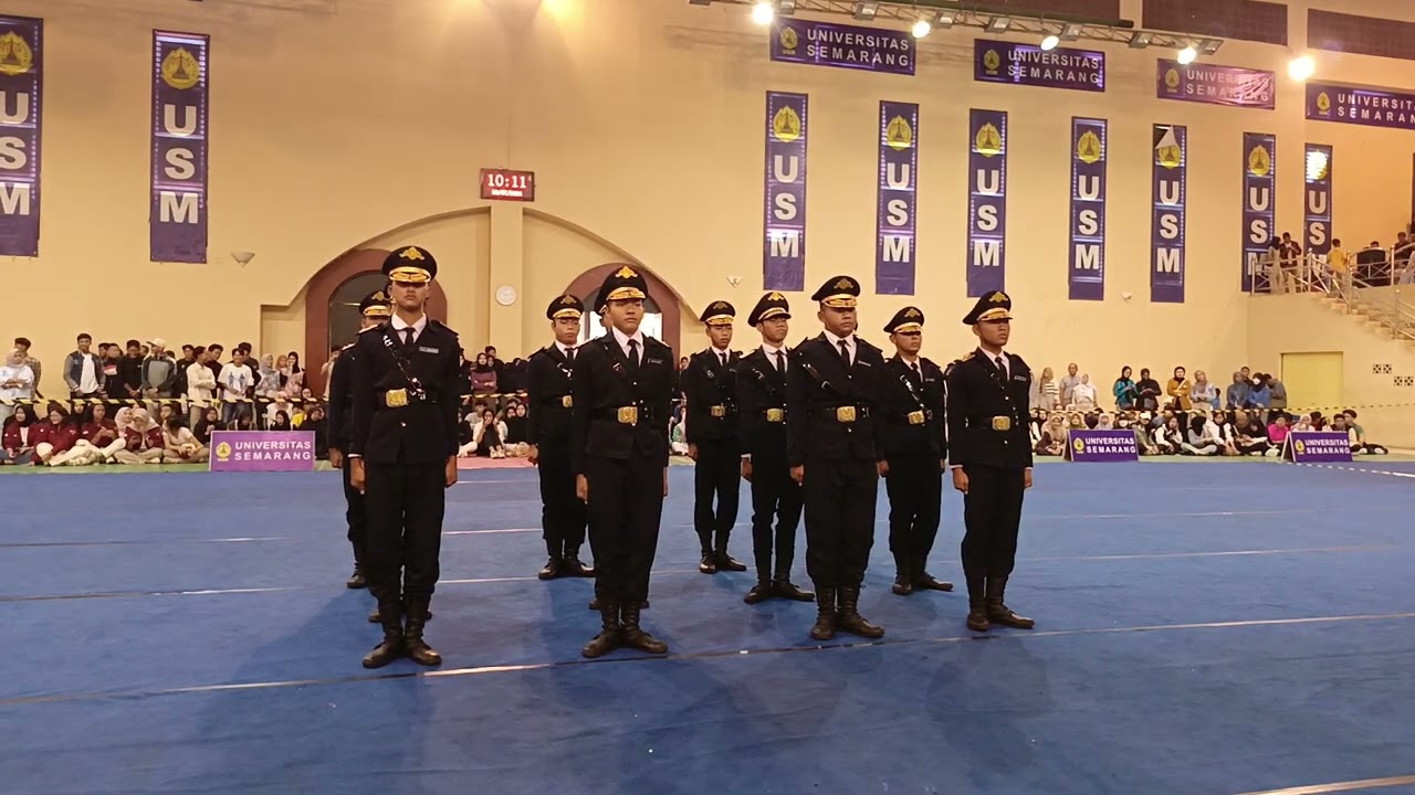 PASKIBRA SMA N 5 SEMARANG dalam LKBB GAP VIII UNIVERSITAS SEMARANG 2024