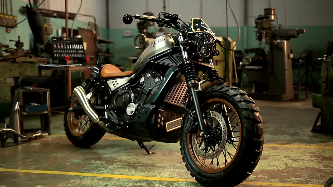 EP 1 Inspired Custom by Rebel - Rebel Retro Scrambler จาก EVO Racing Project