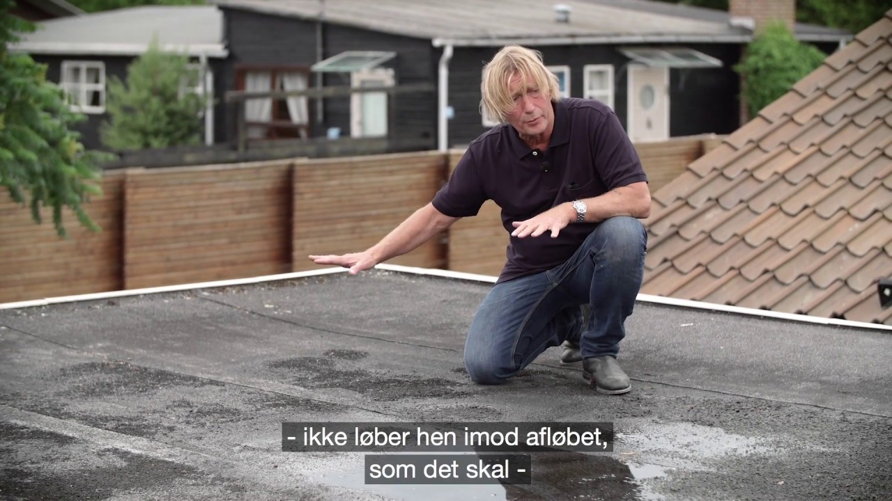 Tegn på et nedslidt tagpaptag - Jydsk Tagteknik